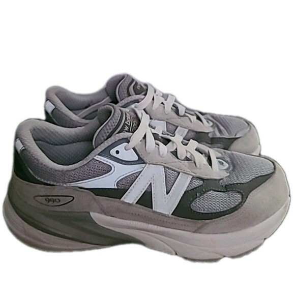 New Balance Shoe 990 V6 Mens Size 7 Castlerock Gray Running Sneakers - Picture 1 of 8